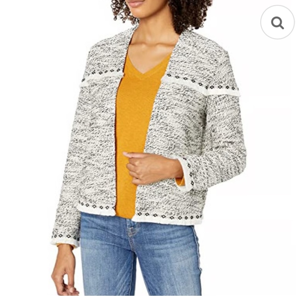 Jack by BB Dakota grey cardigan with details